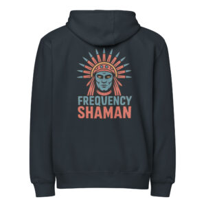Frequency Shaman - Premium full zip hoodie