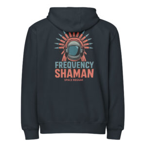 Roger Huston Frequency Shaman - Premium full zip hoodie