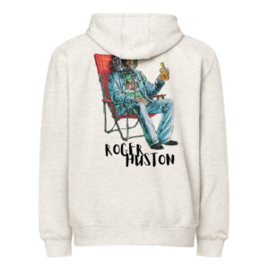 Lawn Chair Larry Original Design - Premium full zip hoodie
